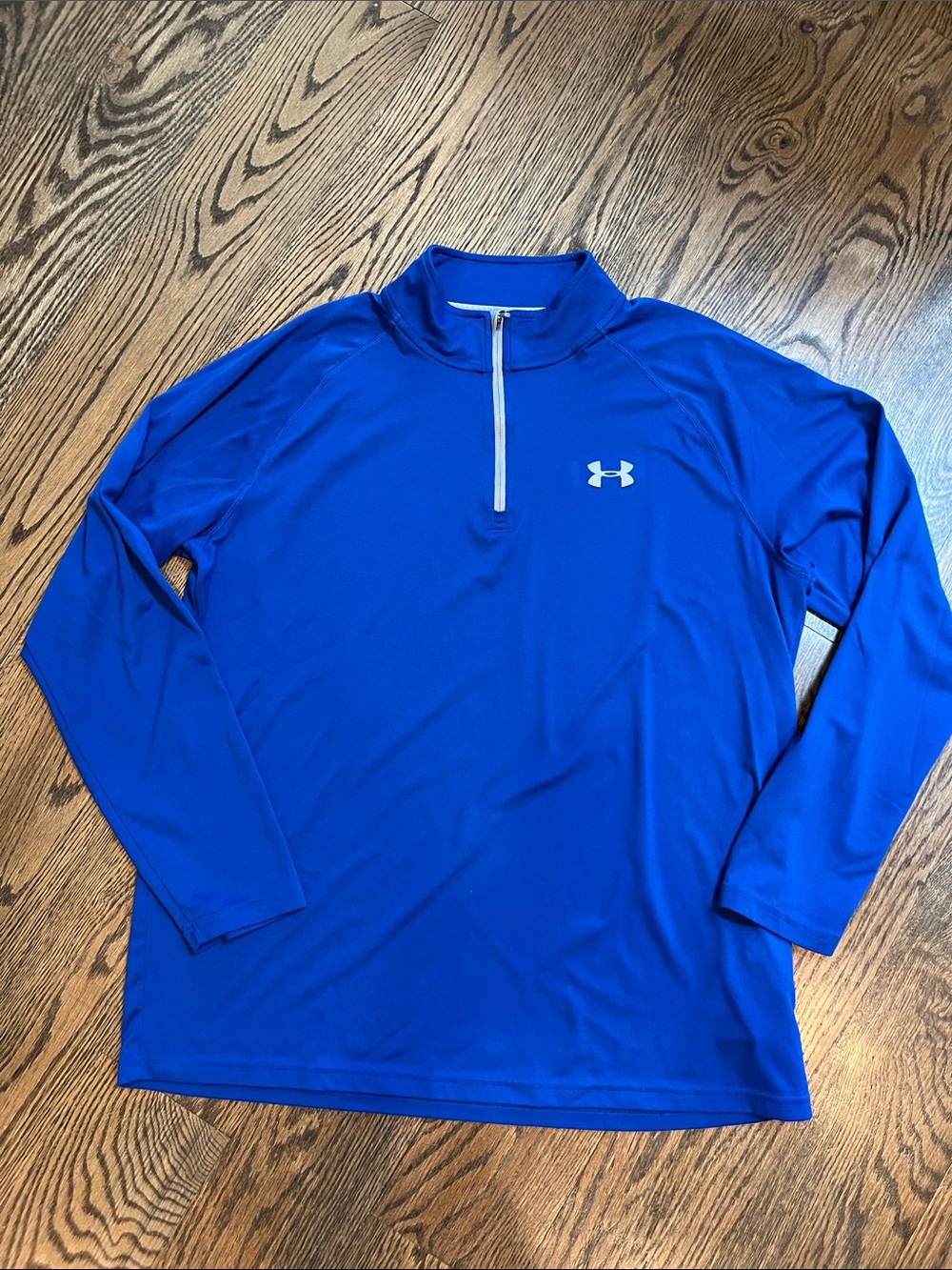 Men’s Under Armour Royal Blue Quarter-Zip Performance Top